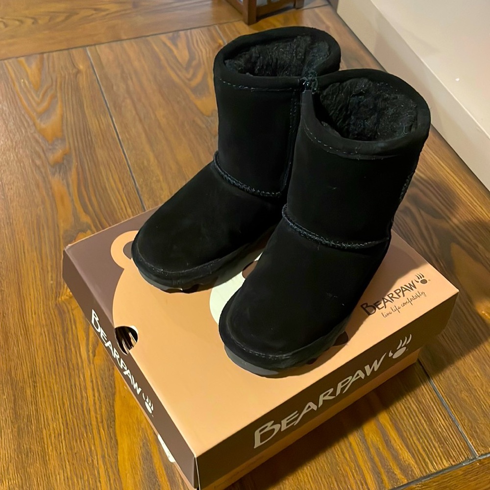BearPaw Elle Toddler Zipper boots//US Toddler size 7